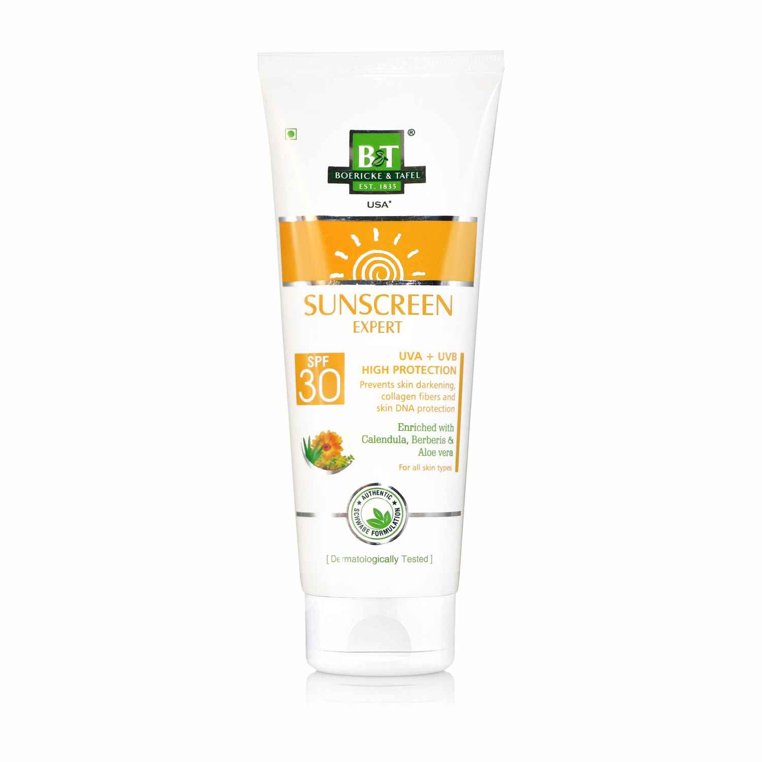 Buy Boericke & Tafel SPF 30 Sunscreen Expert, 100 gm - Purplle