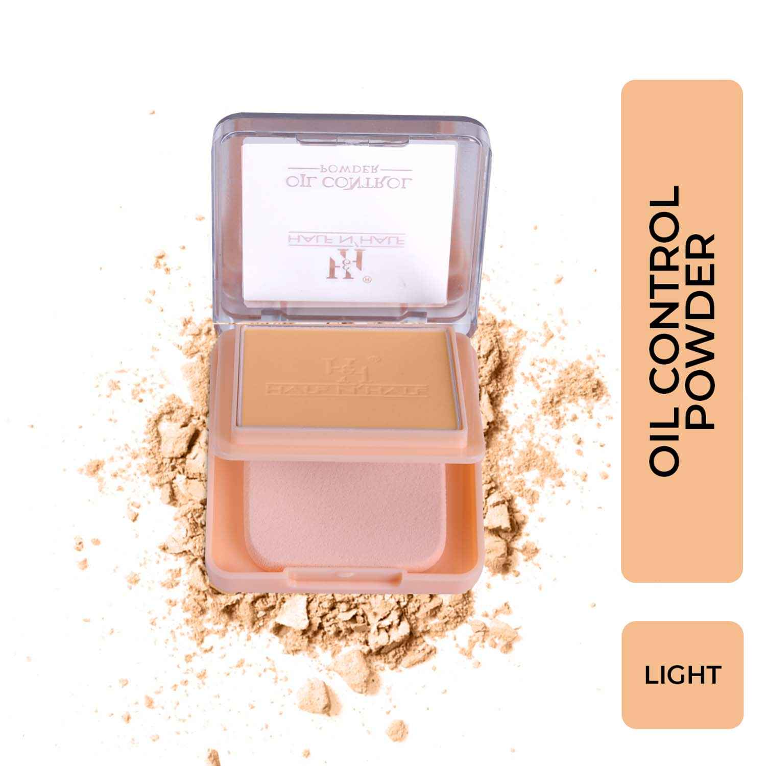 Buy Half N Half Oil Control Powder, Light-02 (10 gm) - Purplle