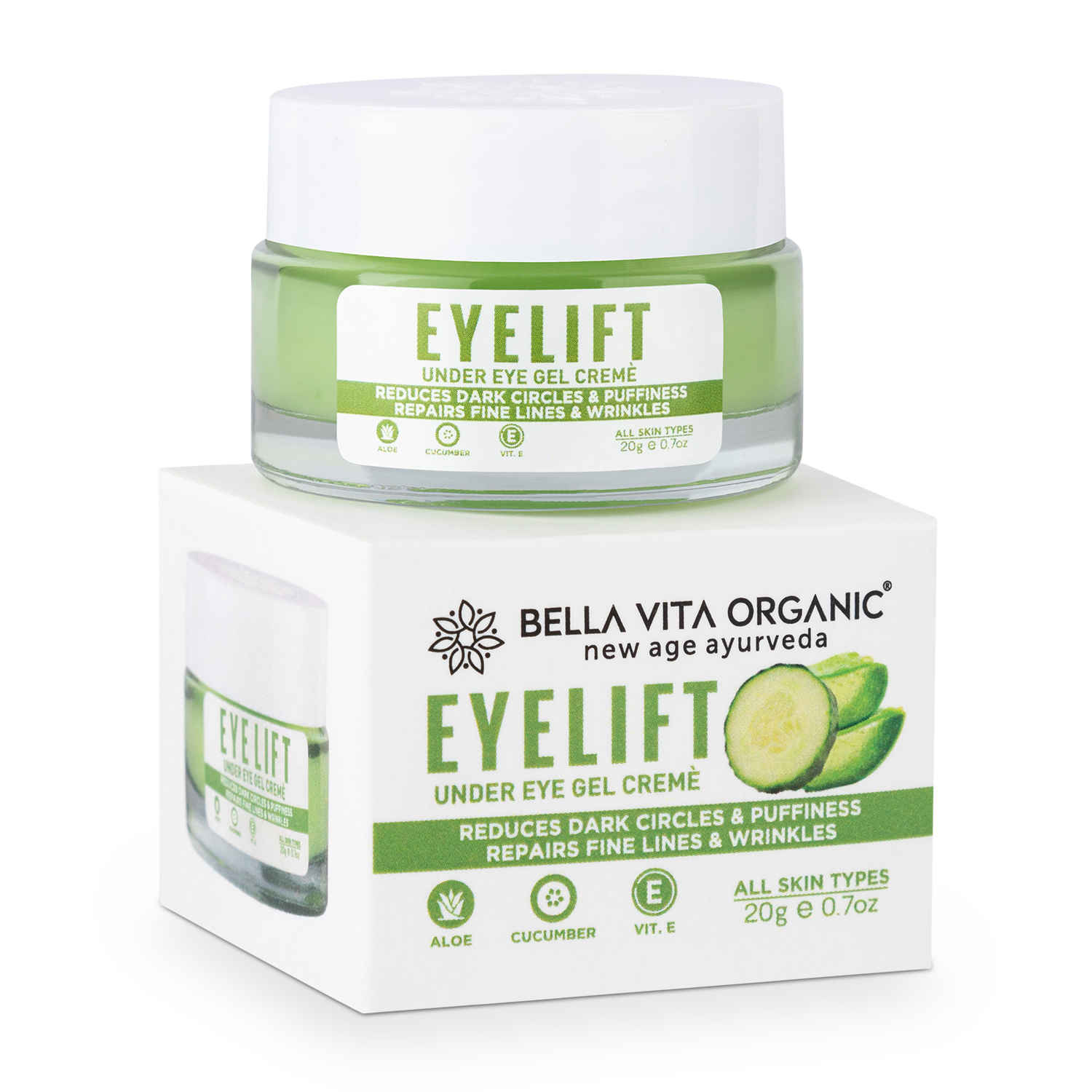 Buy Bella Vita Organic Eyelift Under Eye Gel Creme (20 gm) - Purplle