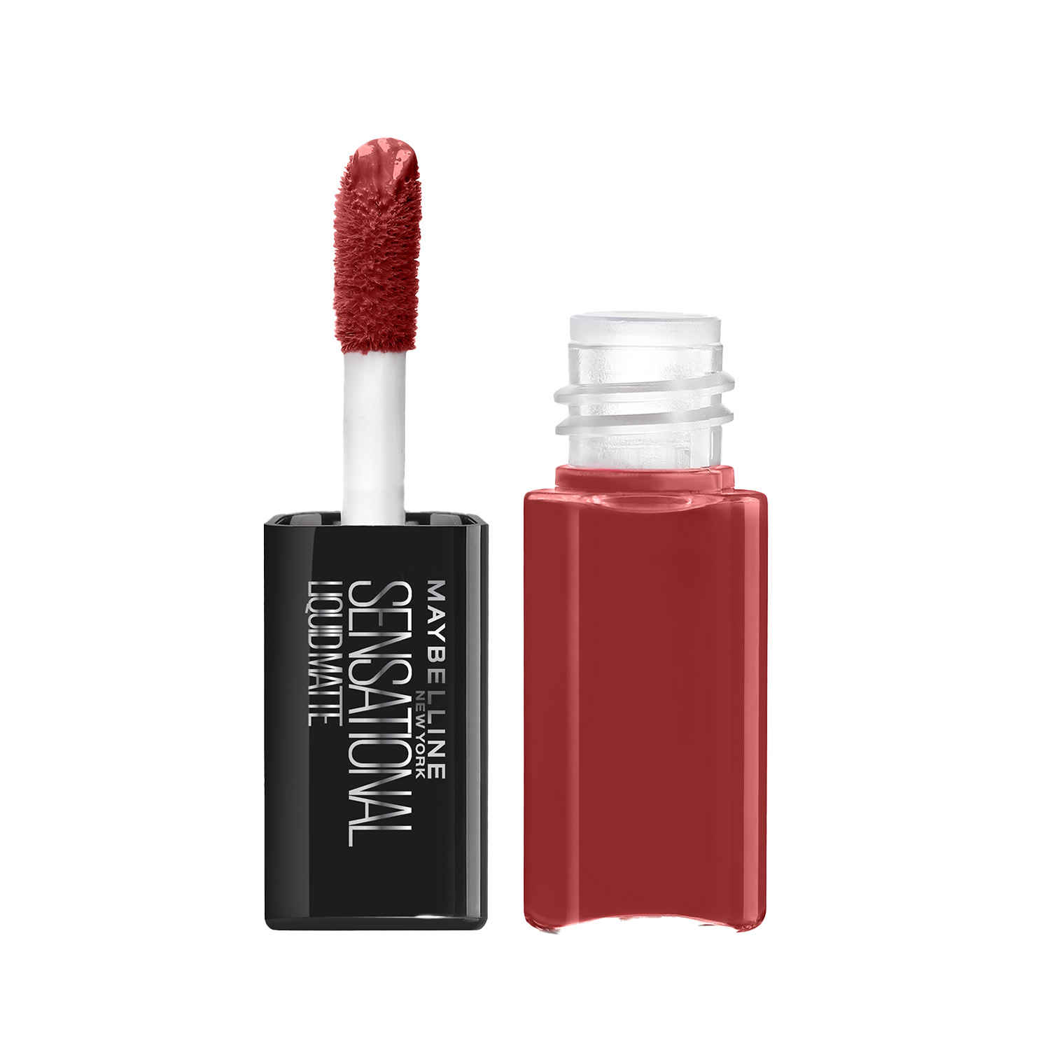 Buy Maybelline New York Color Sensational Liquid Matte Mini Lipstick - 17 Stop On Red (2.7 ml) - Purplle