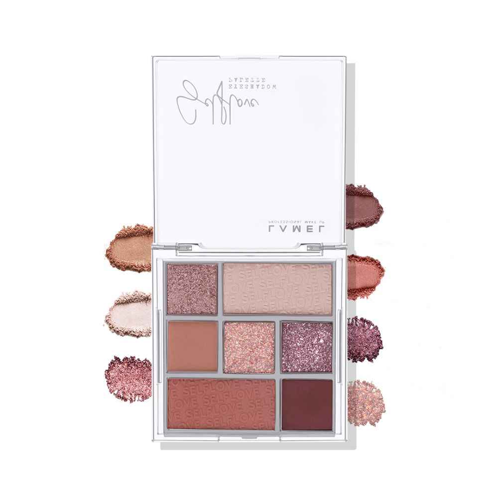 Buy Lamel SELFLOVE Eyeshadow Palette 401 7 gm - Purplle