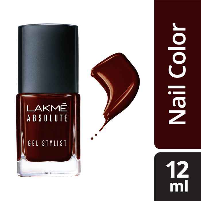 Buy Lakme Absolute Gel Stylist Nail Color, Eni gma, 12 ml - Purplle