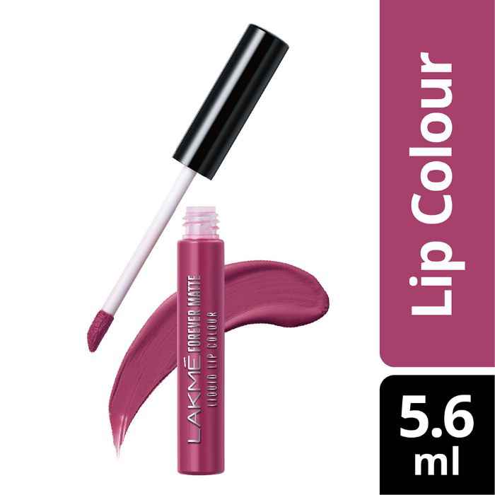 Buy Lakme Forever Matte Liquid Lip Colour - Fuchsia Chic (5.6 ml) - Purplle