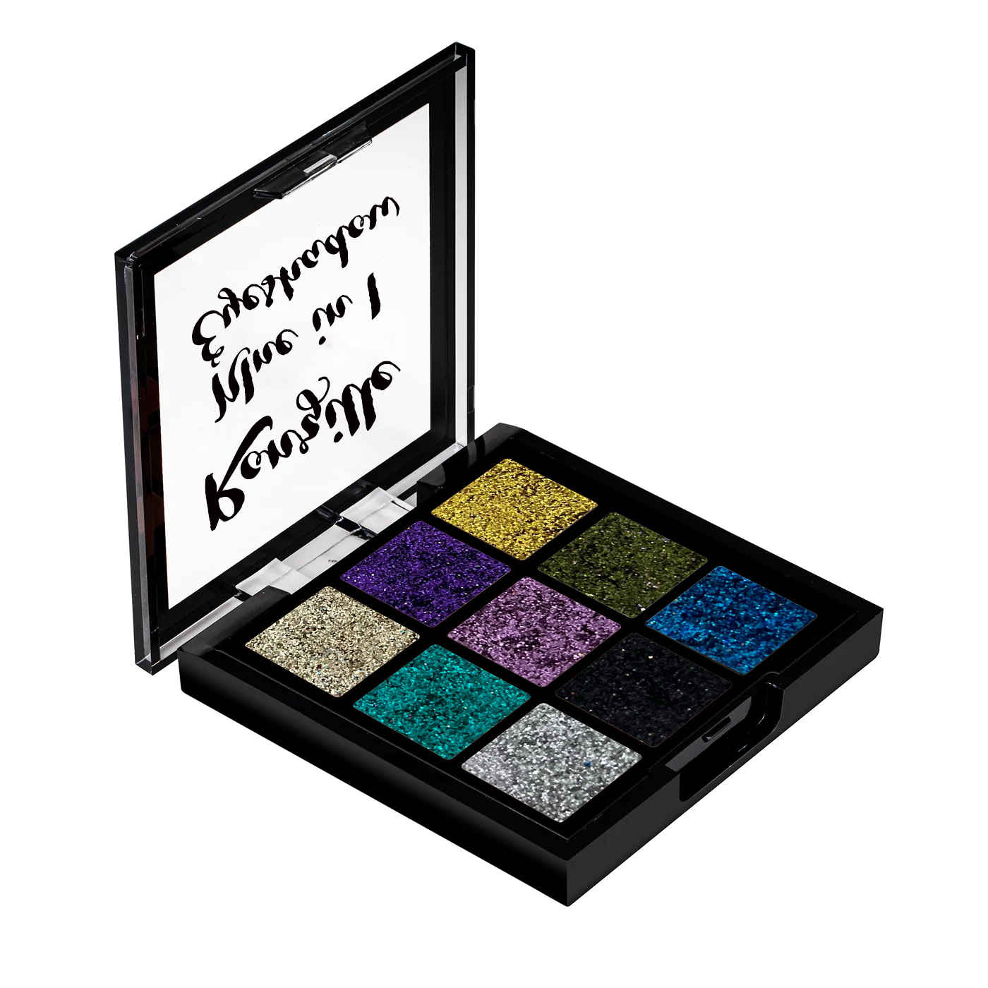 Buy Ronzille 9 Color Glitter Eyeshadow Palette -11 11 - Purplle