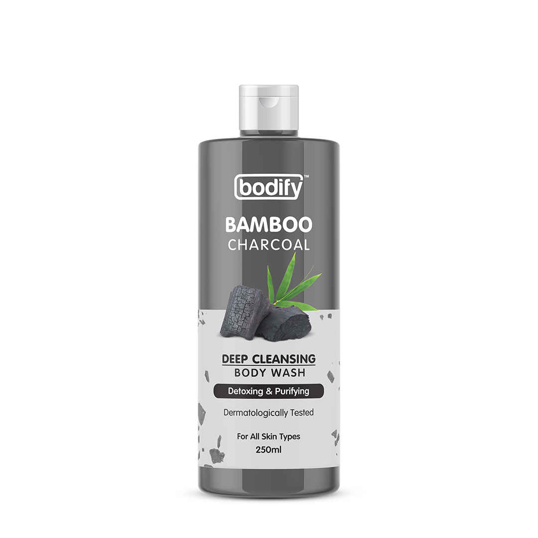 Buy Bodify Bamboo Charcoal Body Wash 250 ml - Purplle
