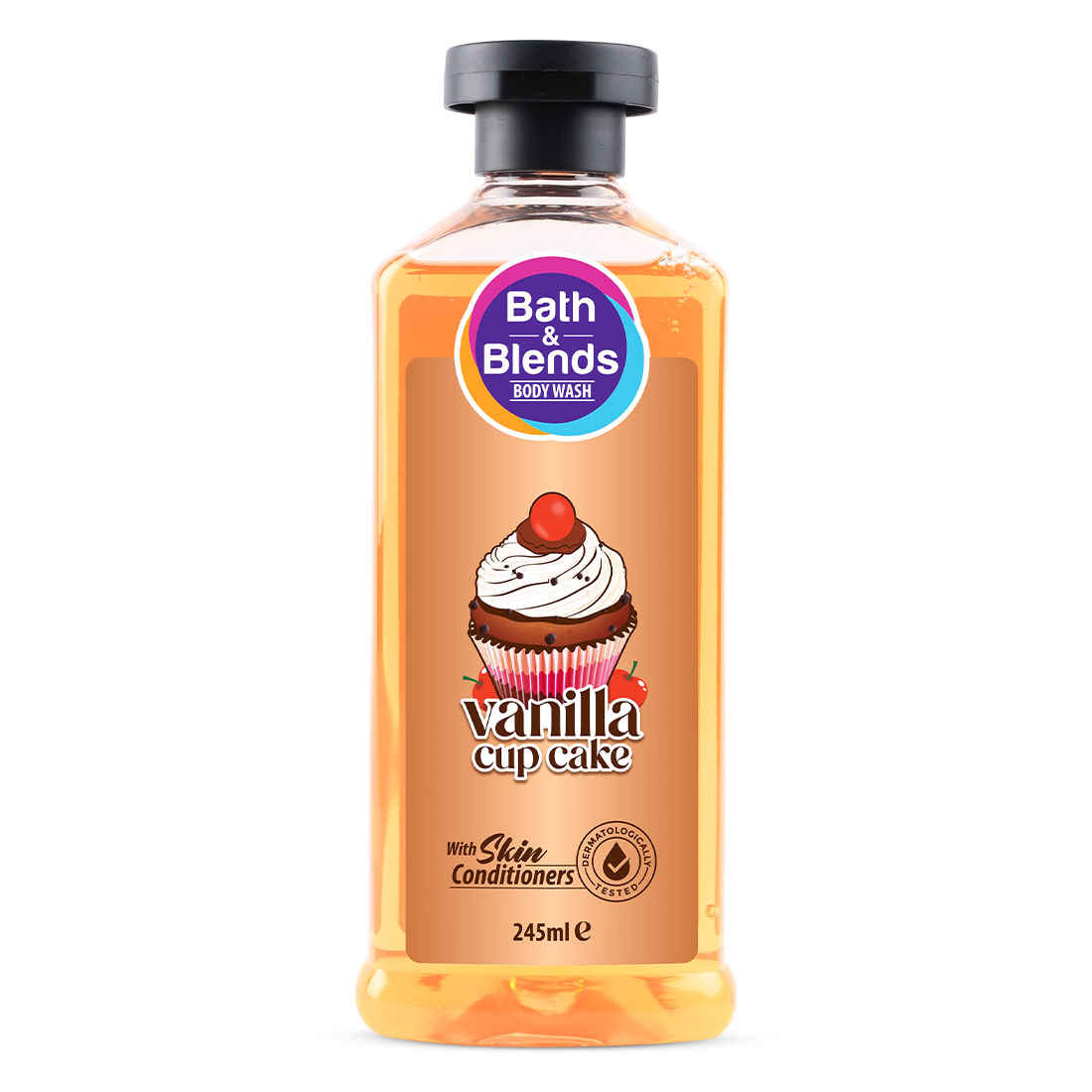 Buy Bath & Blends Vanilla Cup Body Wash|Hydrate and Moisturize Skin|No Paraben | 245 Ml - Purplle