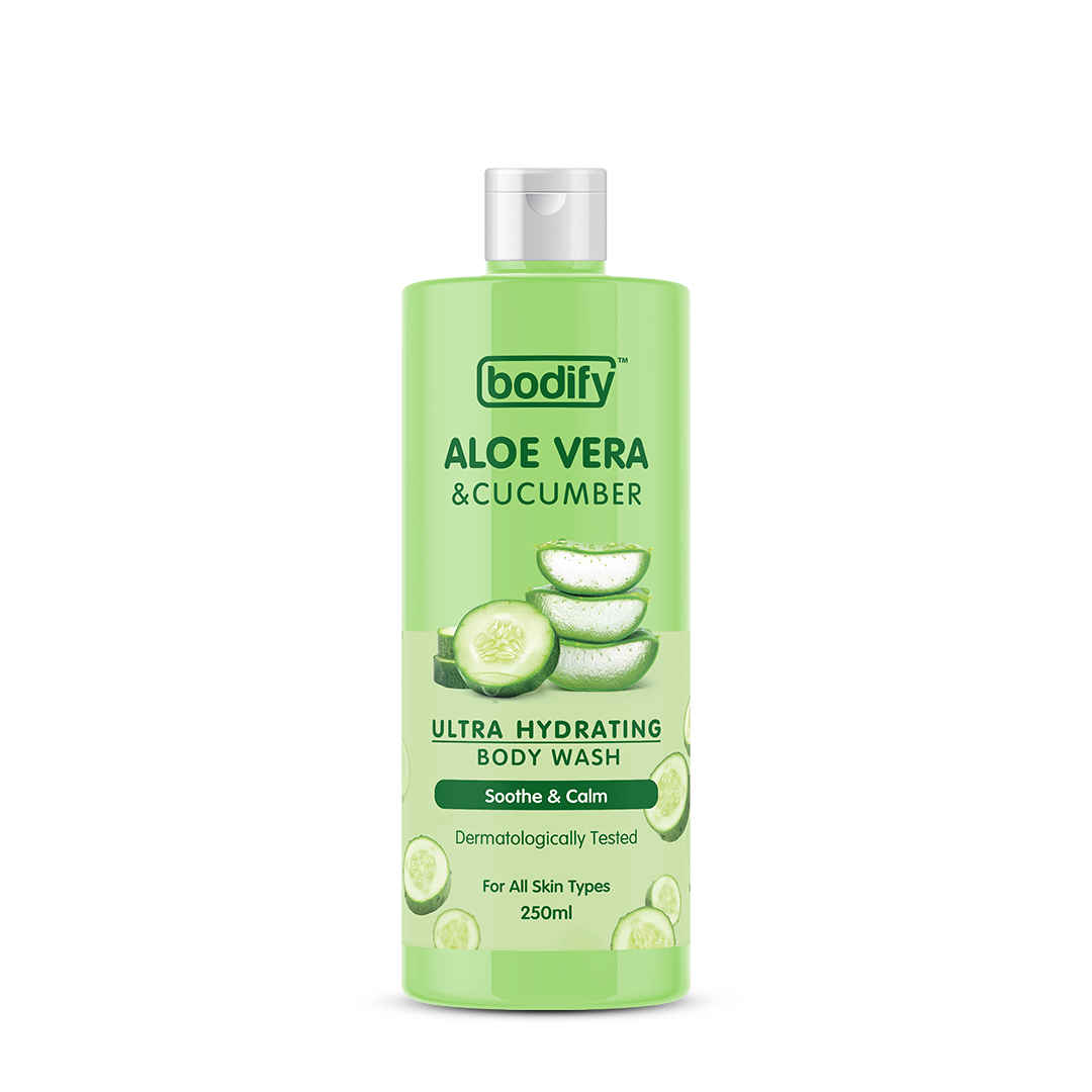 Buy Bodify Aloe Vera & Cucumber Body Wash 500ml - Purplle