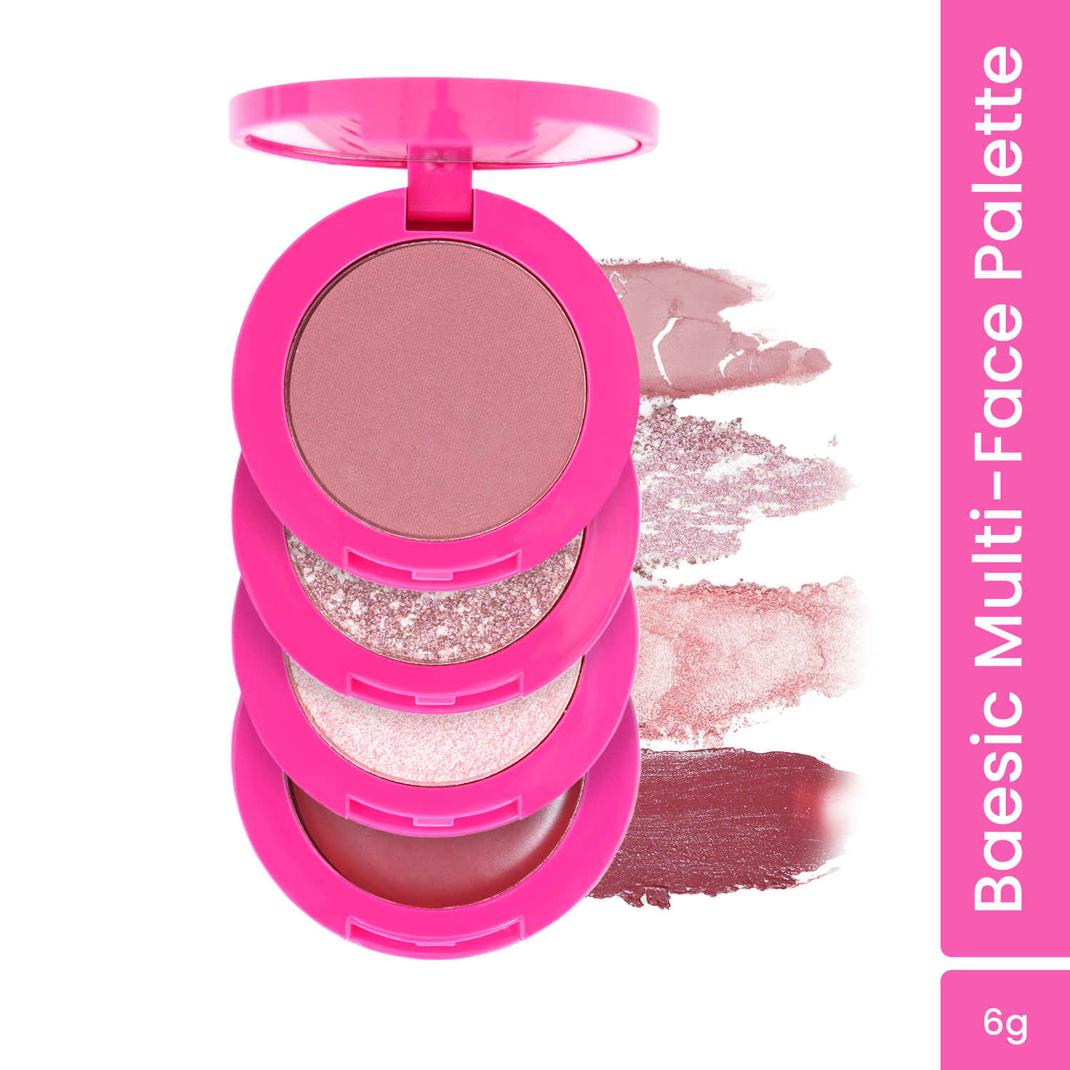 Buy Swiss Beauty Craze Baesic Multi-Face palette 02 Solulu, 6 gm - Purplle