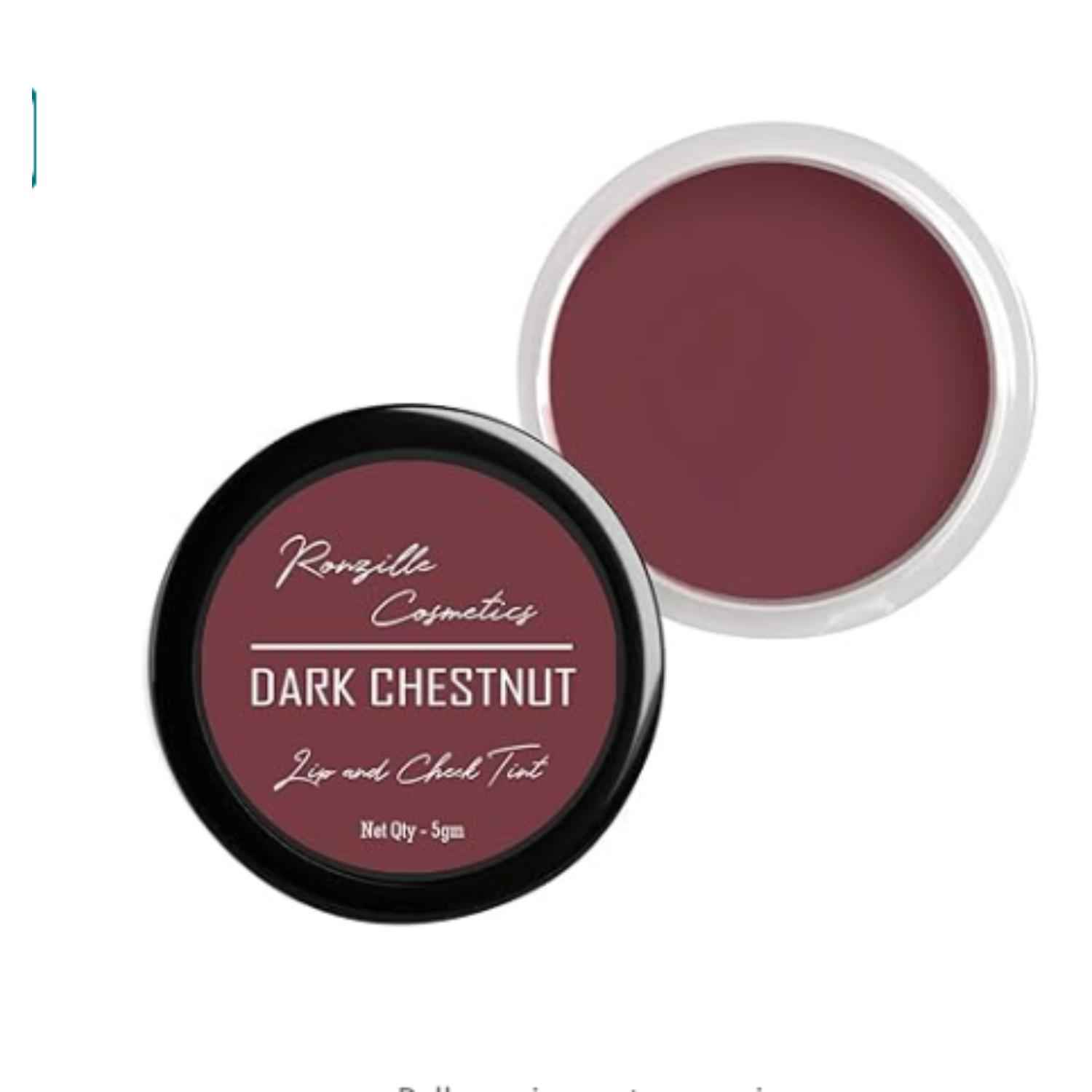 Buy Ronzille Lip and cheek Tint Dark Chestnut 5 gm - Purplle