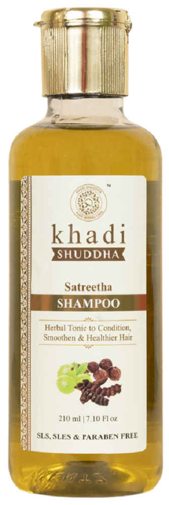 Buy Khadi Shuddha Satreetha Shampoo (210 ml) - Purplle