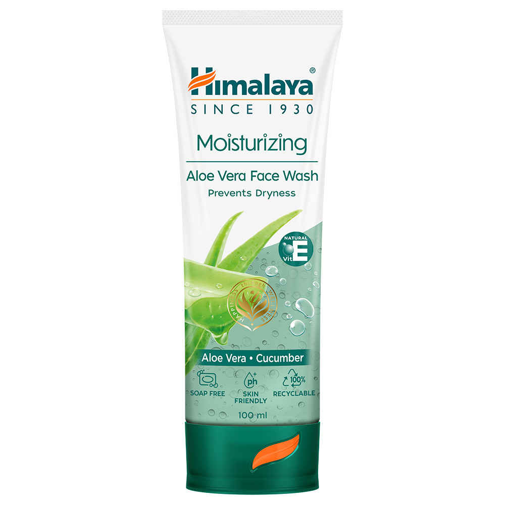 Buy Himalaya Moisturizing Aloe Vera Face Wash (100 ml) - Purplle