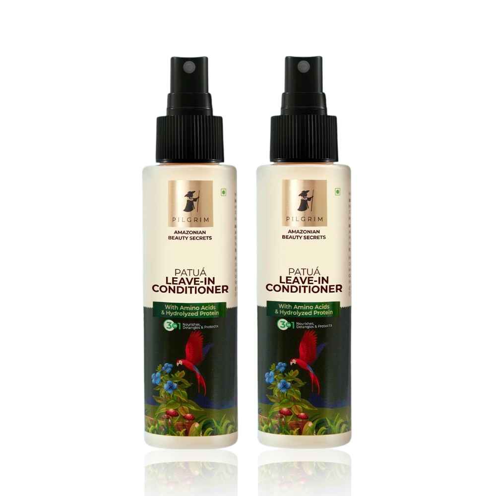 Buy Pilgrim Patua Leave-In Conditioner Pack Of 2 (100ml * 2) - Purplle