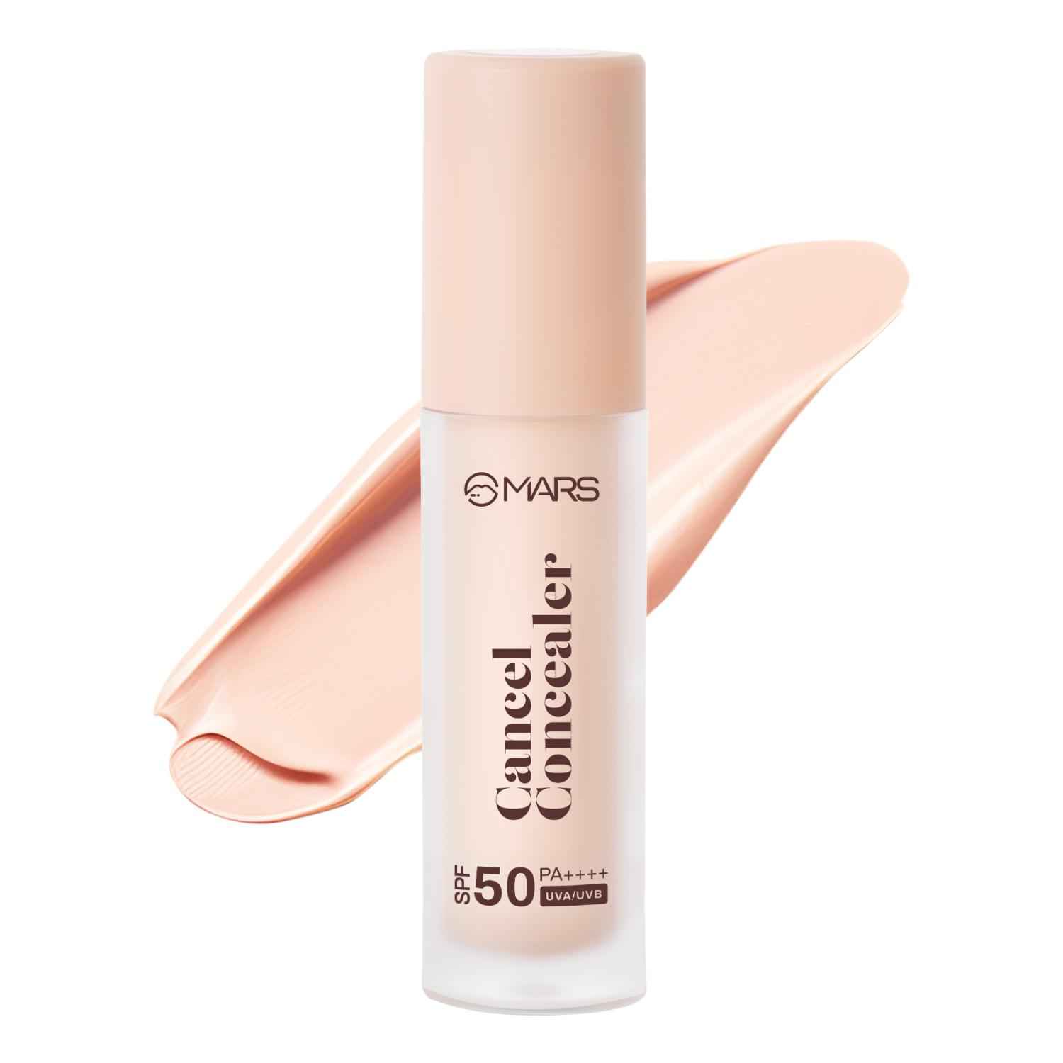 Buy MARS SPF50 PA++++ Cancel Concealer with Radiant Natural Finish (6.0 ml) (01-IVORY VEIL) | Lightweight | Medium to High Coverage | Long-Lasting & Multi-Purpose | Crease Resistant - Purplle
