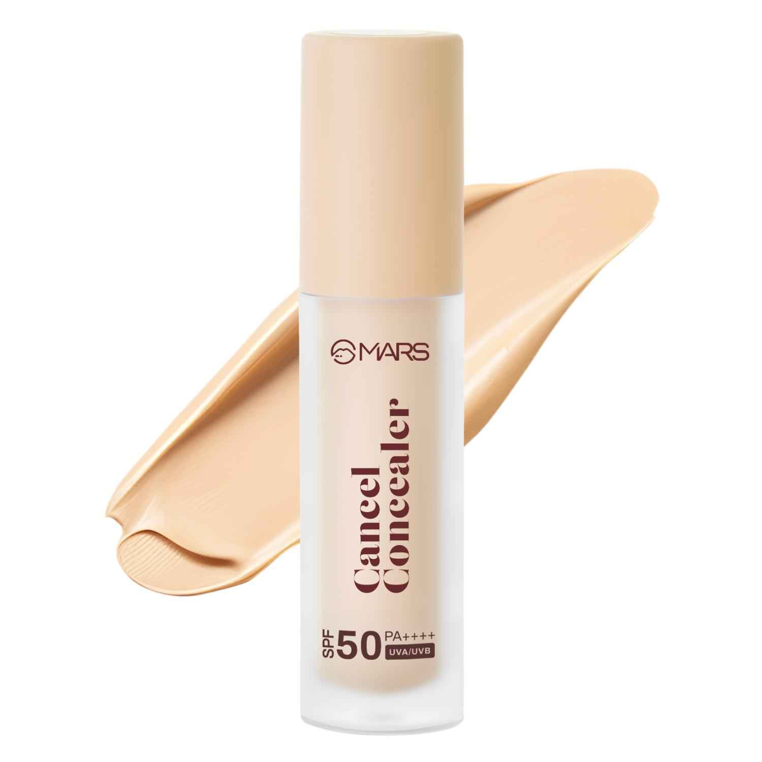 Buy MARS SPF50 PA++++ Cancel Concealer with Radiant Natural Finish (6.0 ml) (03-Dreamy Beige) | Lightweight | Medium to High Coverage | Long-Lasting & Multi-Purpose | Crease Resistant - Purplle