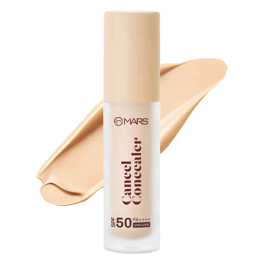 Buy MARS Cancel Concealer for Face Makeup with Radiant Natural Finish | 03-Dreamy Beige | 6 ml | Lightweight | Medium to High Coverage | Long-Lasting & Multi-Purpose | Crease Resistant - Purplle