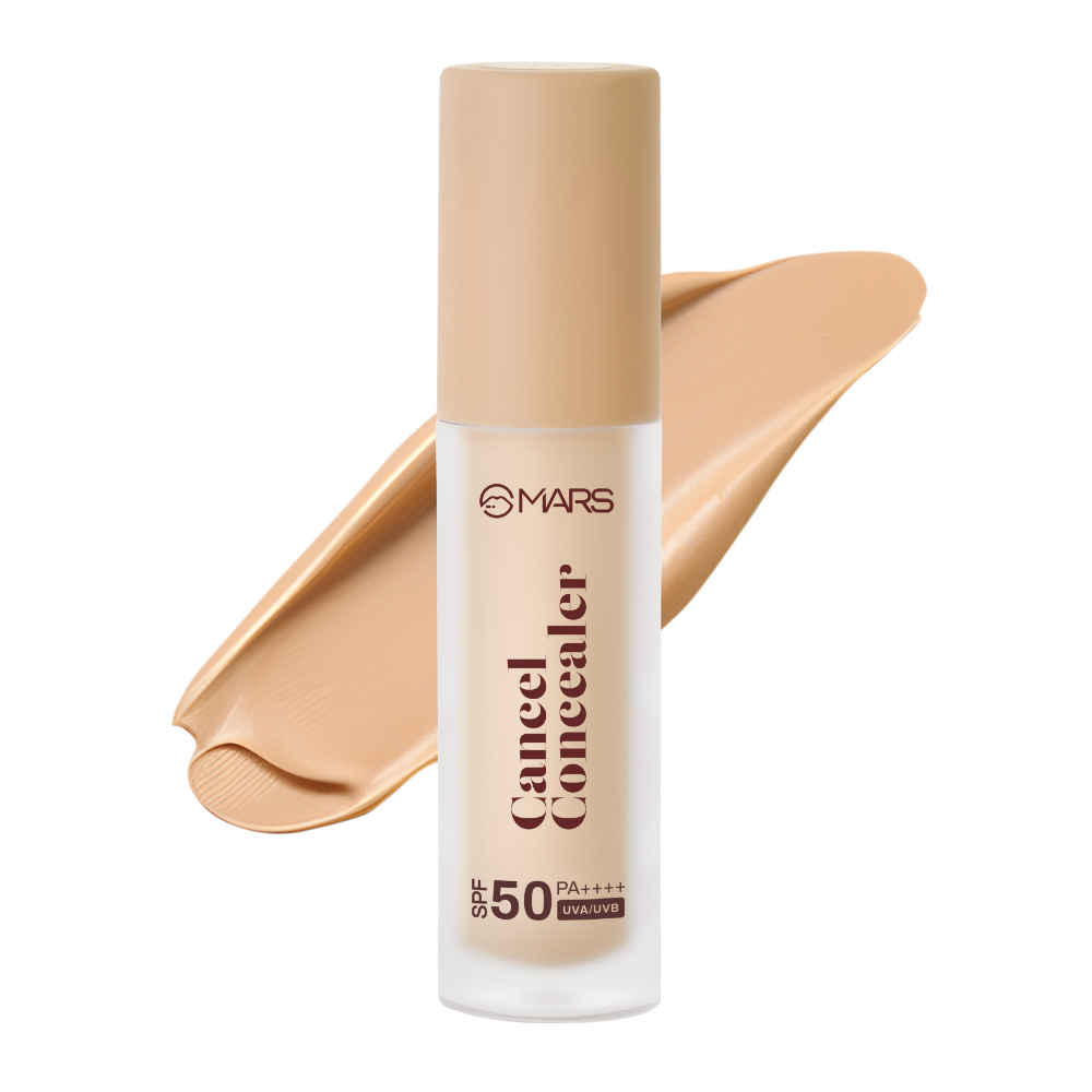 Buy MARS Cancel Concealer for Face Makeup with Radiant Natural Finish | 05-Sandstone | 6 ml | Lightweight | Medium to High Coverage | Long-Lasting & Multi-Purpose | Crease Resistant - Purplle