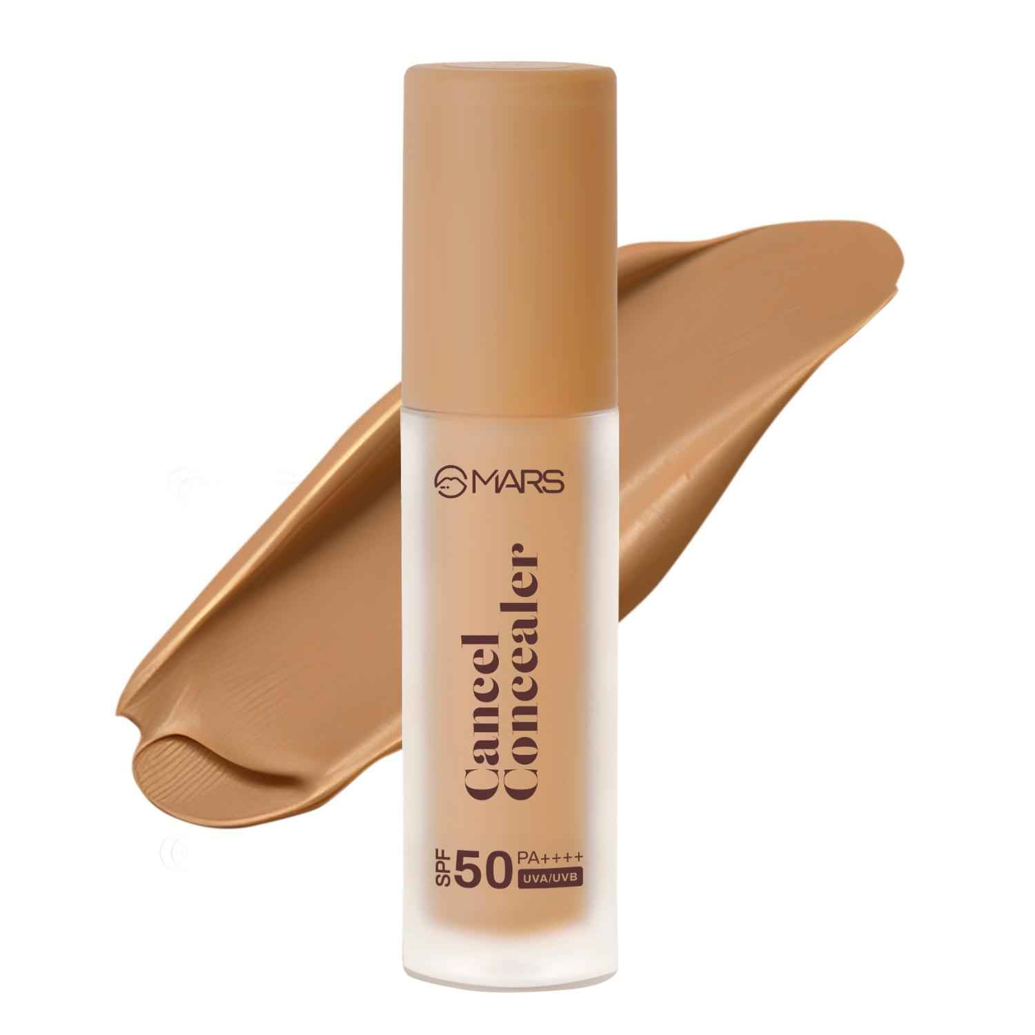 Buy MARS SPF50 PA++++ Cancel Concealer with Radiant Natural Finish (6.0 ml) (07-CARAMEL CHARM) | Lightweight | Medium to High Coverage | Long-Lasting & Multi-Purpose | Crease Resistant - Purplle