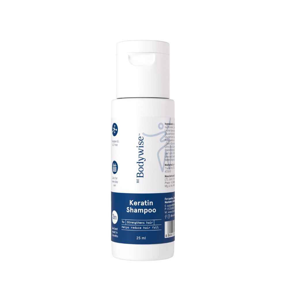 Buy Be Bodywise Keratin Shampoo Sampler - 25ml - Purplle