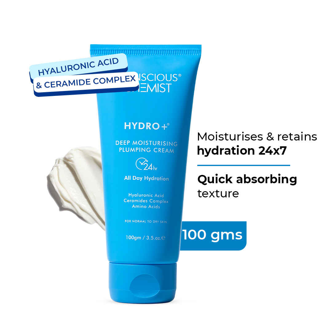Buy Conscious Chemist hydro deep moisturising plumping cream (100 gm) - Purplle