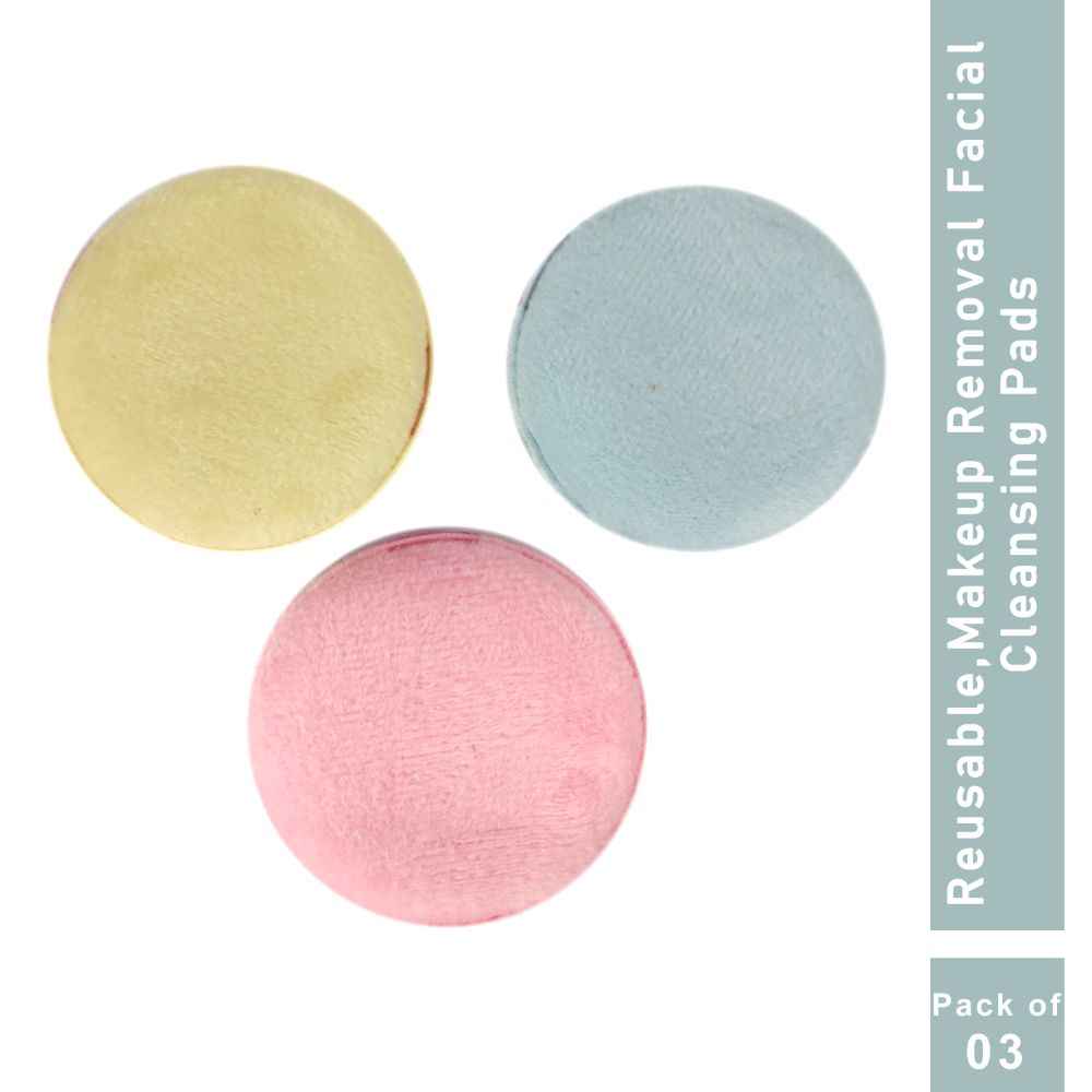 Buy MeSkin Finger Puff Professional Makeup Puff (Pack of 3 with Assorted Colors) - Purplle