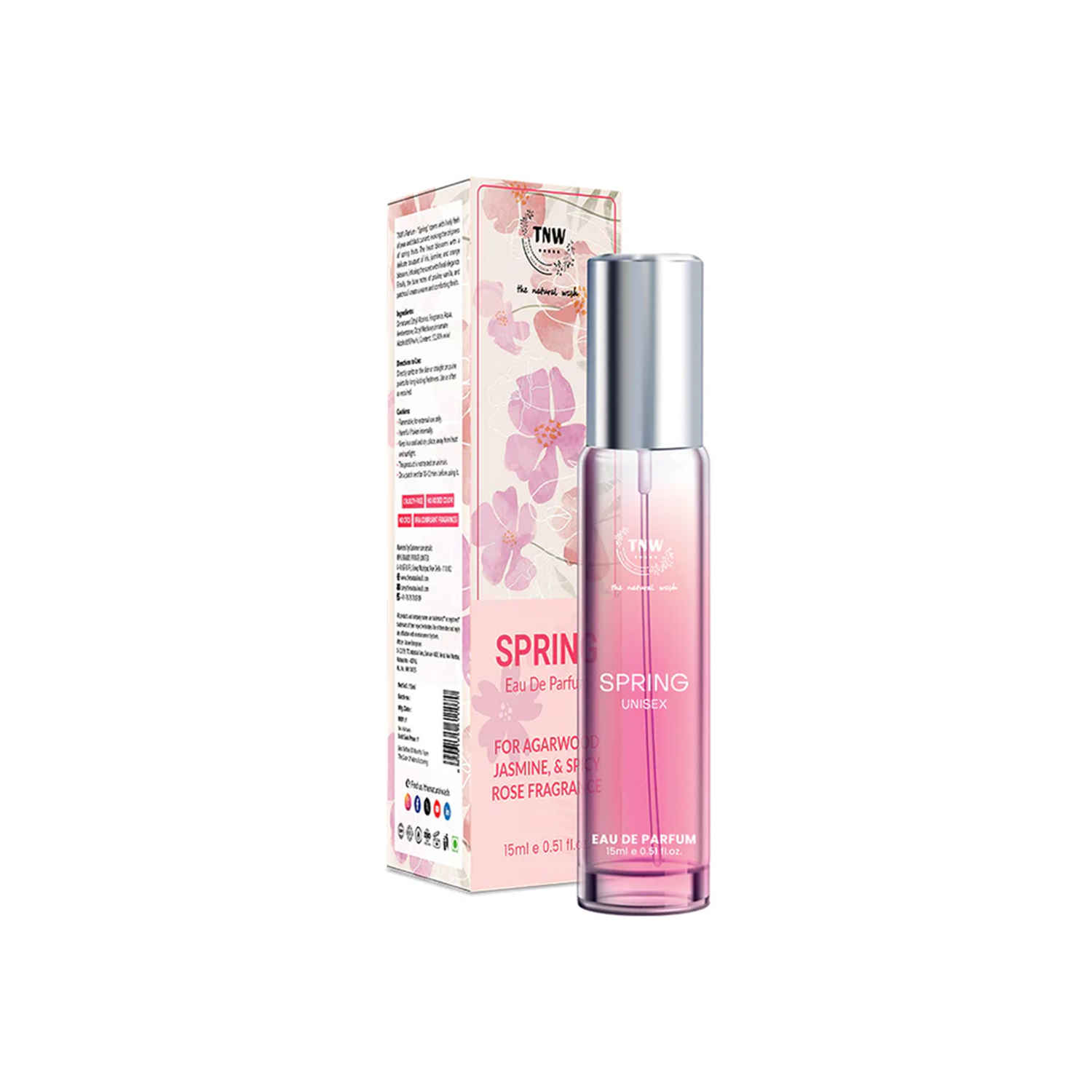 Buy TNW The Natural Wash Spring Eau De Parfum - Uplifts Mood & gives Long Lasting Freshness 15 ml - Purplle
