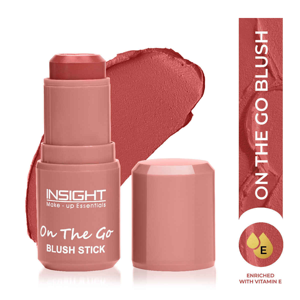Buy Insight Cosmetics On The Go Blush Stick - Rouge Red 6.5 gm - Purplle