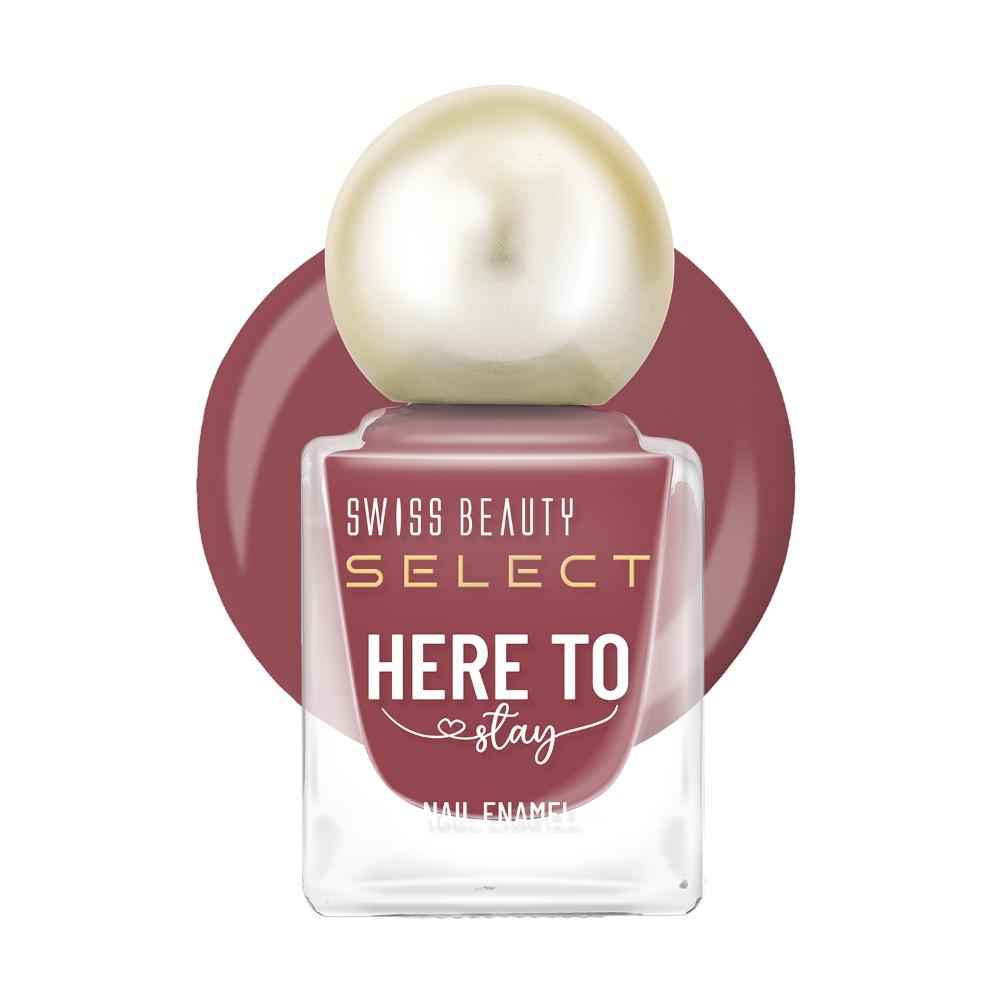 Buy Swiss Beauty Select Here to Stay Nail Enamel with High gloss finish | Waterproof & Long-Lasting | Non - stain chip resistant |17 Rusty Copper 12 ml - Purplle