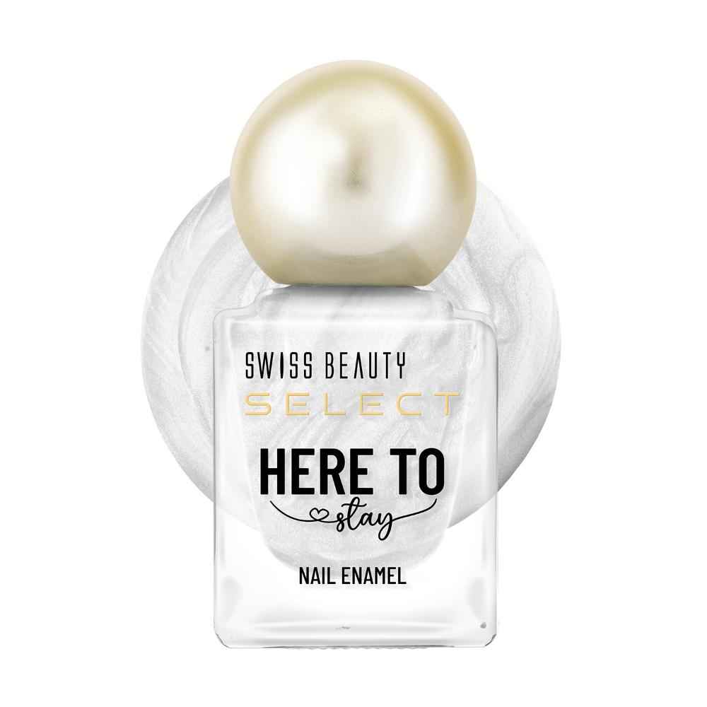 Buy Swiss Beauty Select Here to Stay Nail Enamel with High gloss finish | Waterproof & Long-Lasting | Non - stain chip resistant |26 Sheer Pearl 12 ml - Purplle