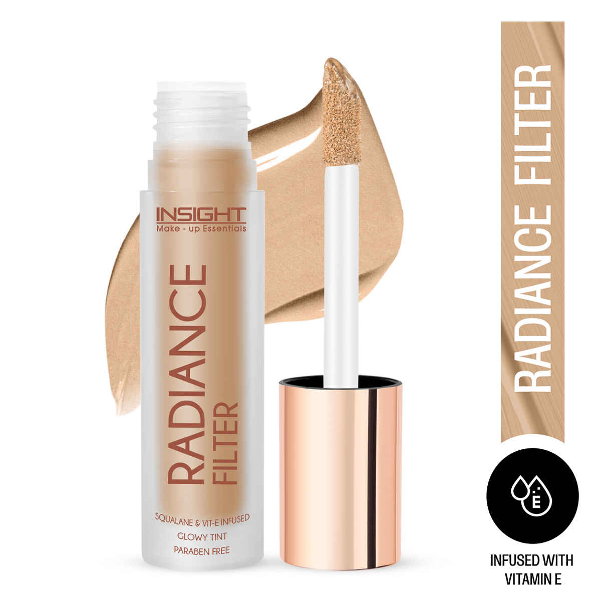 Buy Insight Cosmetics Radiance Filter Foundation- Tan 11 gm - Purplle