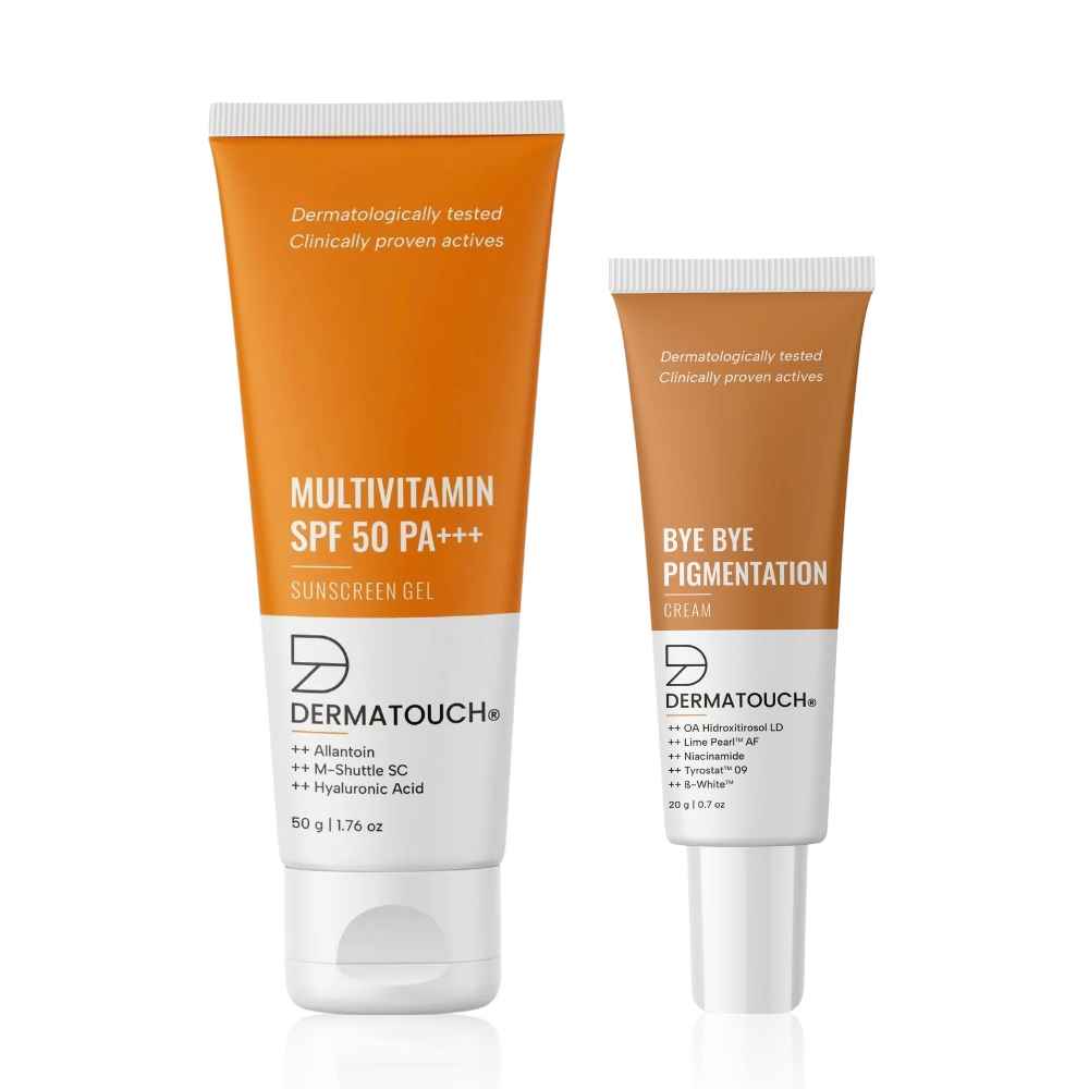Buy Dermatouch Spot Free Shield Combo (Pigmentation Cream 20g + Sunscreen 50 gm) - Purplle