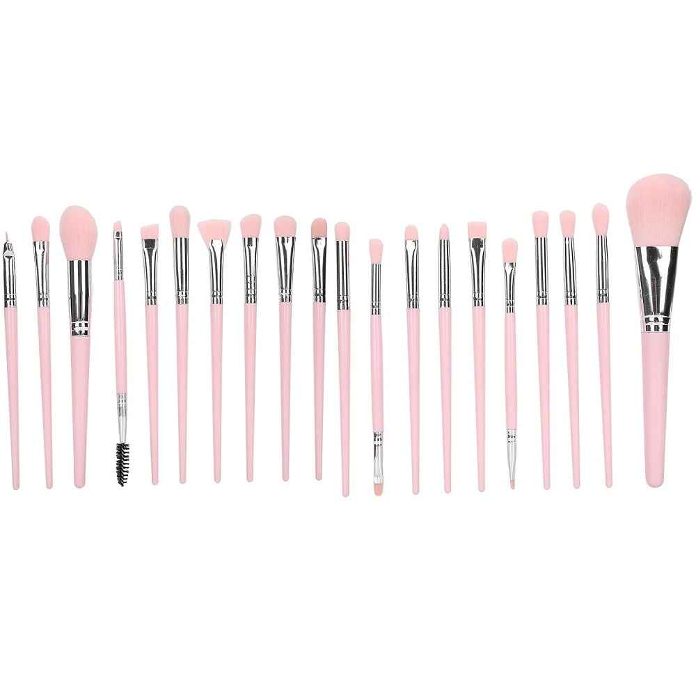 Buy Ronzille Makeup Brush Set Of 20 Pcs Pink - Purplle