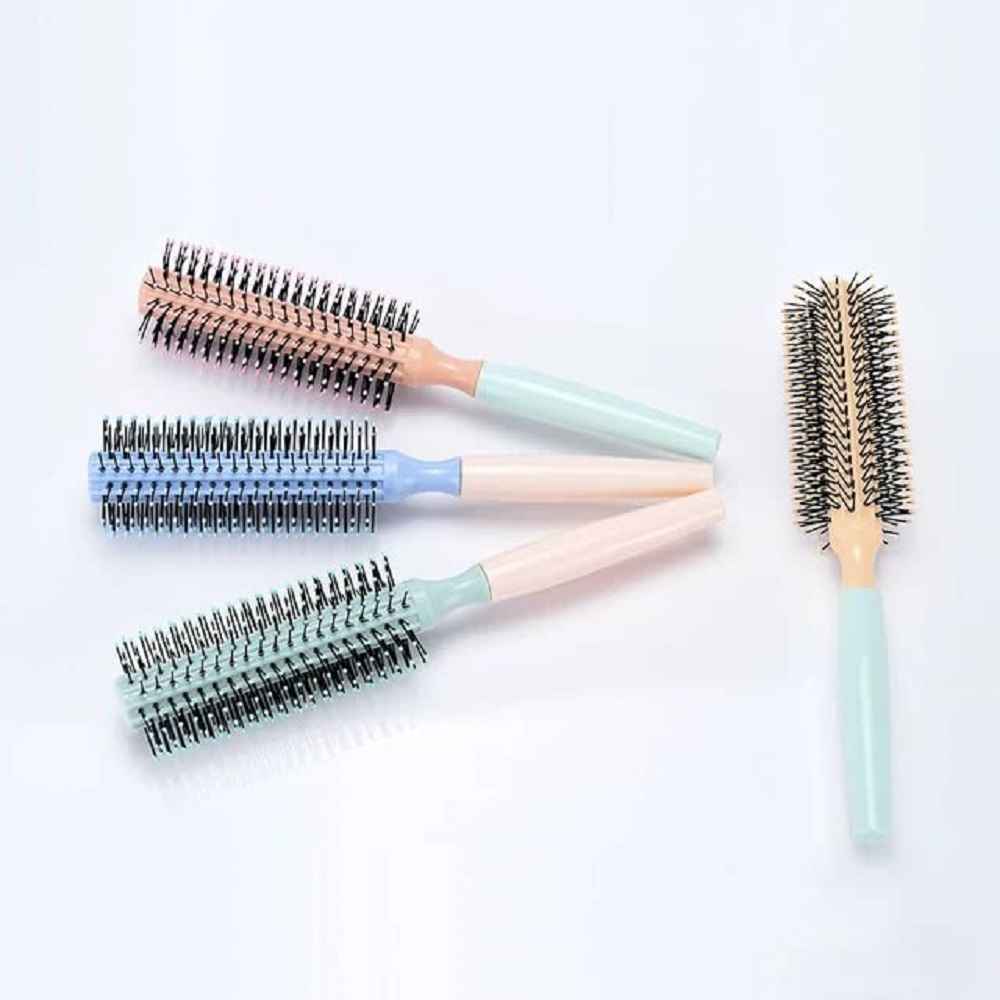 Buy Ronzille Professional Curling Hair Brush Styling Multicolor ,1 Pc - Purplle
