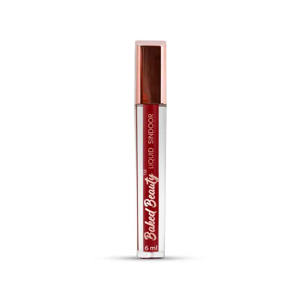 Buy Baked Beauty Liquid Sindoor , Smudge Proof & Sweatproof, Instant Drying & Long Lasting, Maroon, 6 ml - Purplle