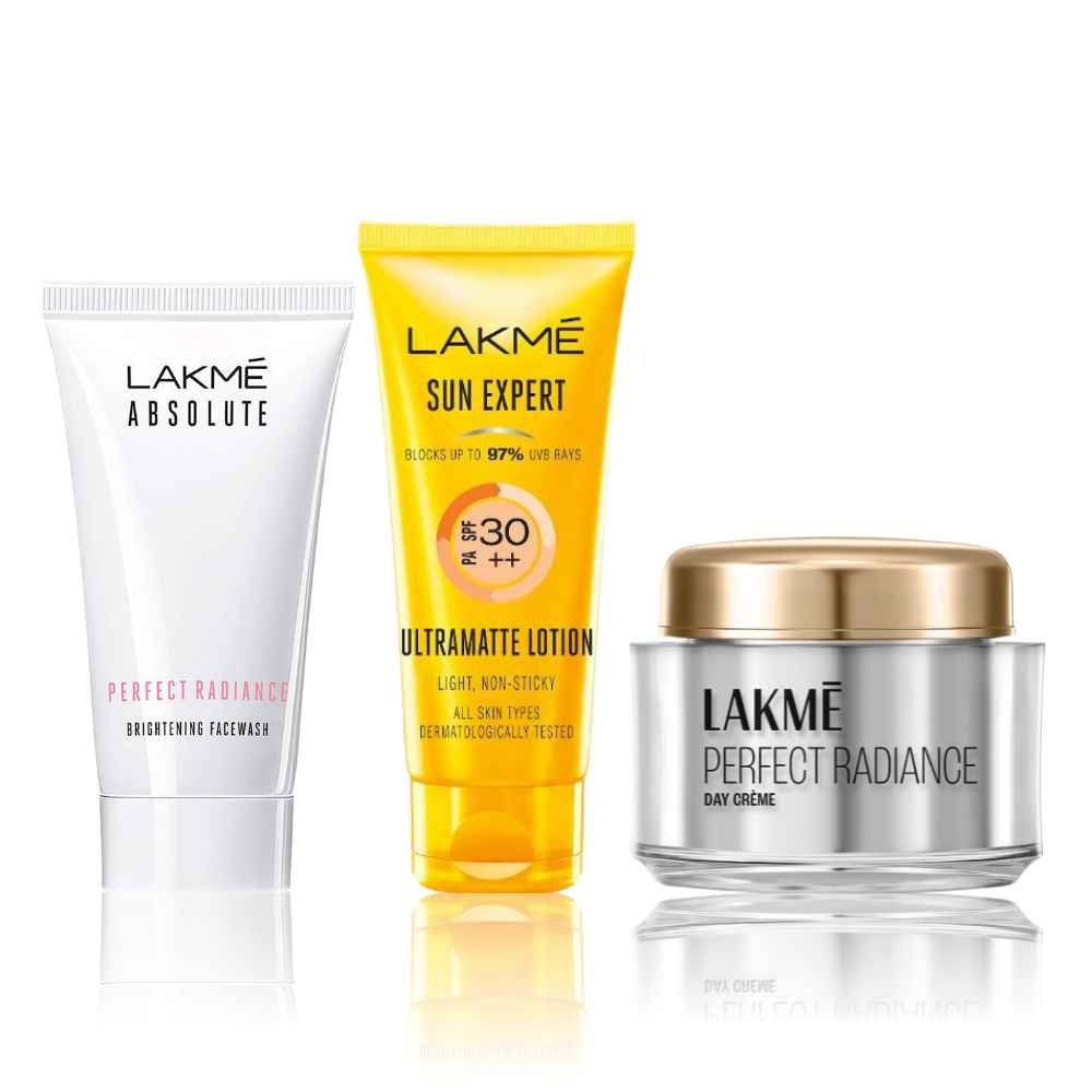 Buy Lakme Radiant Glow Skin Essentials Kit 2 - Combo of 3 - Purplle