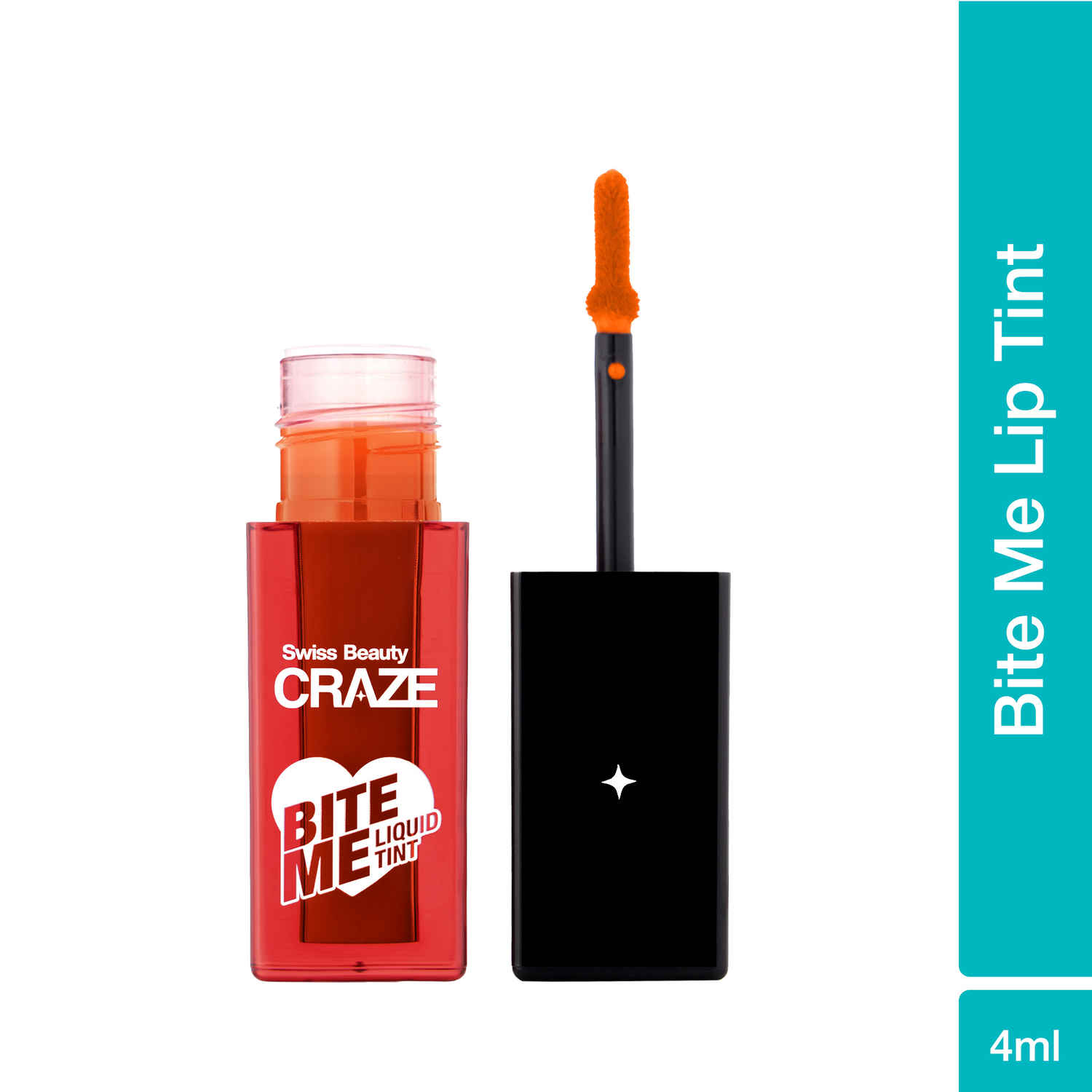 Buy Swiss Beauty CRAZE Bite Me Liquid Tint| Moisturizing Blush | Tinted For Cheek & Lip| High Pigment |6-Hour Stay |Dewy Finish| 1 Juicy Peach| 4 ml - Purplle