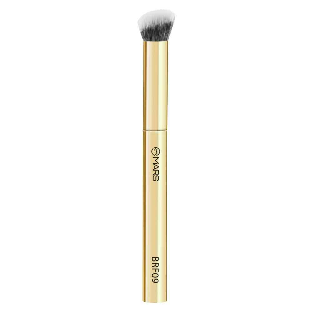 Buy Artist's Arsenal Angular Buffing Brush | Precision Contouring & Blending | Soft Synthetic Bristles | Versatile Function | Ergonomic Handle for Effortless Application | Luxe Packaging ( Golden ) 1 Pc - Purplle