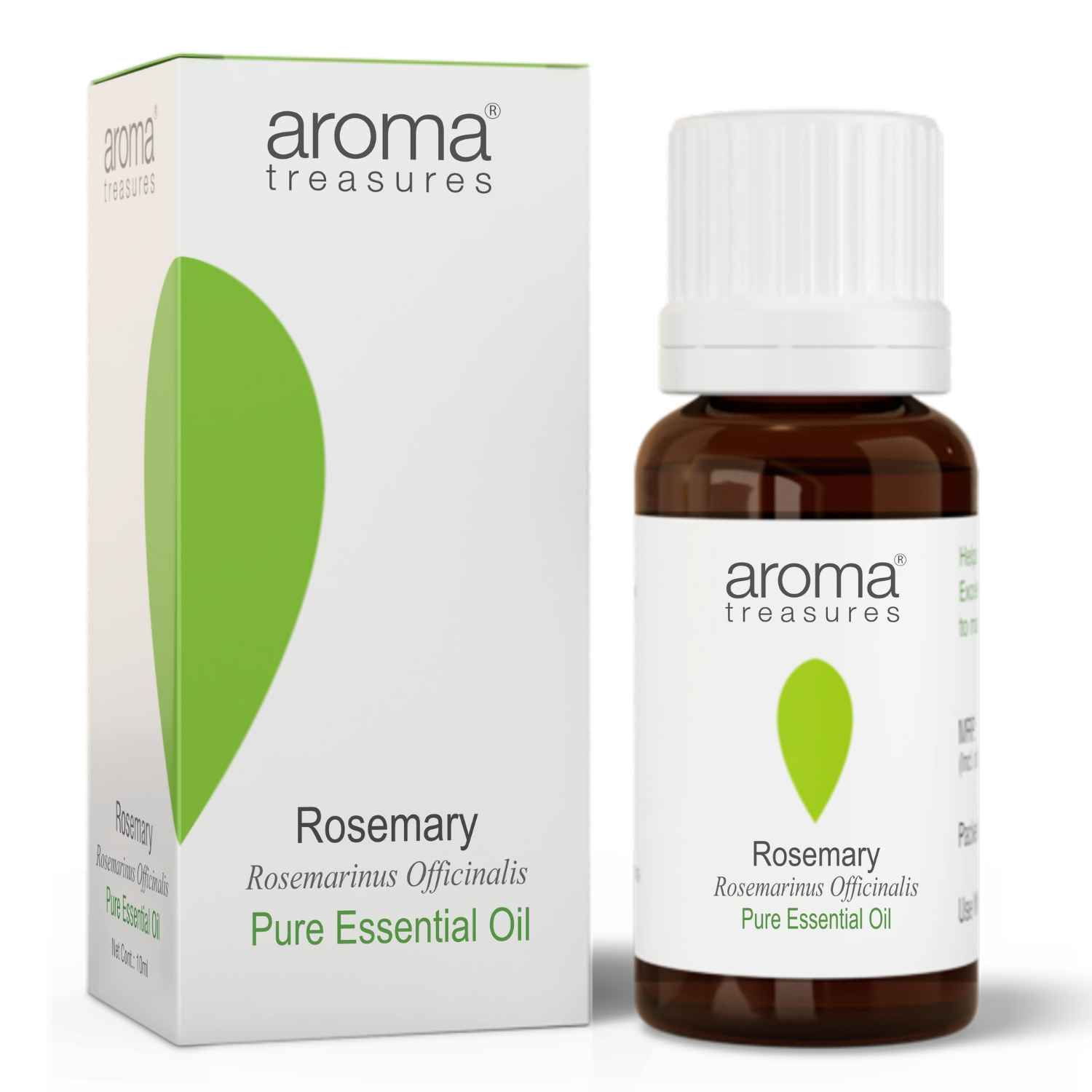 Buy Aroma Treasures Rosemary essential oil for hair growth, Skin & aromatherapy | 100% pure essential oil - 10 ml - Purplle