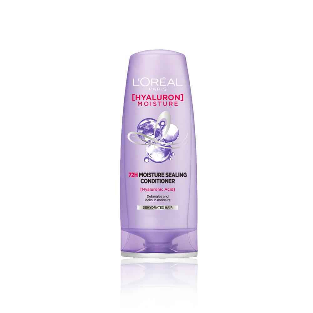 Buy L'Oreal Paris Hyaluron Moisture 72H Moisture Sealing Conditioner| For Dry & Dehydrated Hair, 386 ml - Purplle