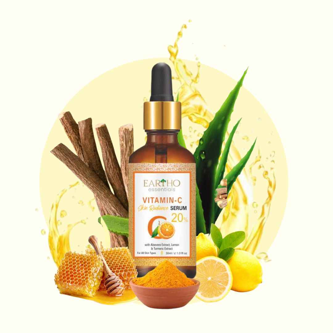 Buy Eartho Essentials 20% Vitamin C Skin Radiance Serum 30 ml - Purplle