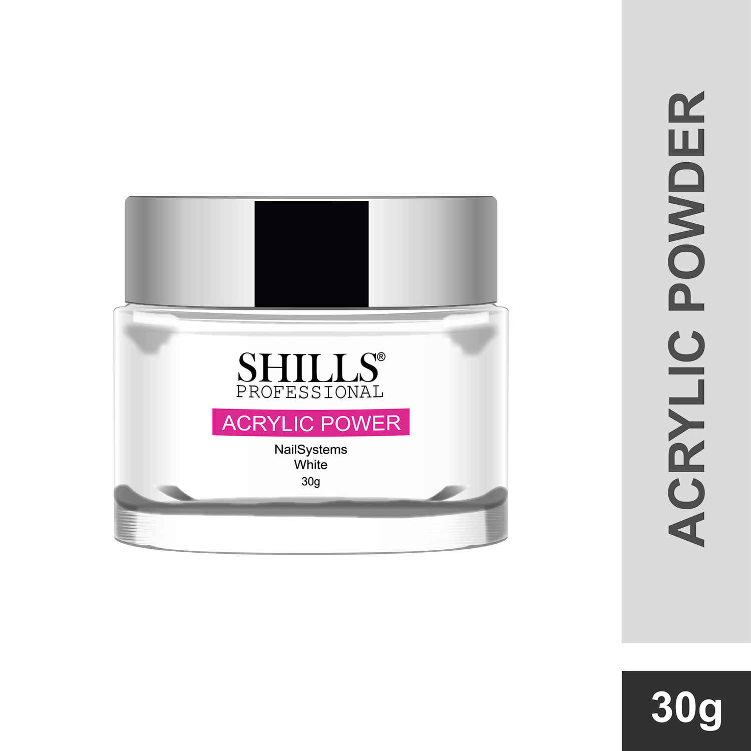 Buy Shills Professional Acrylic Powder White (30 gm) - Purplle