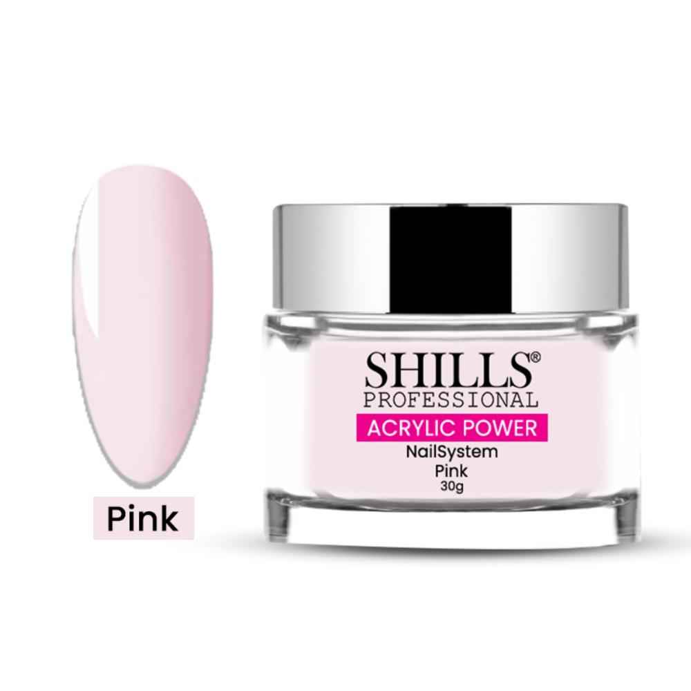 Buy Shills Professional Acrylic Powder Pink (30 gm) - Purplle