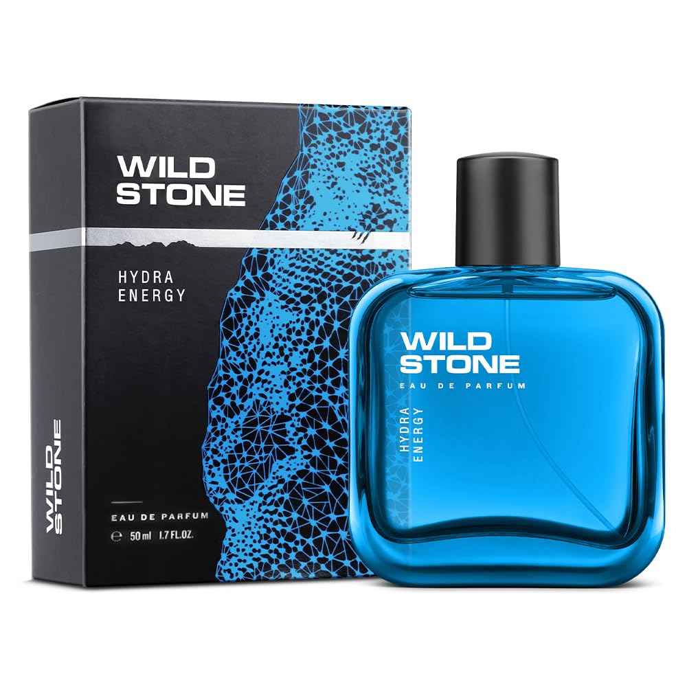Buy Wild Stone Hydra Energy Premium Eau De Parfum for Men, 50 ml|Long Lasting Perfume - Purplle