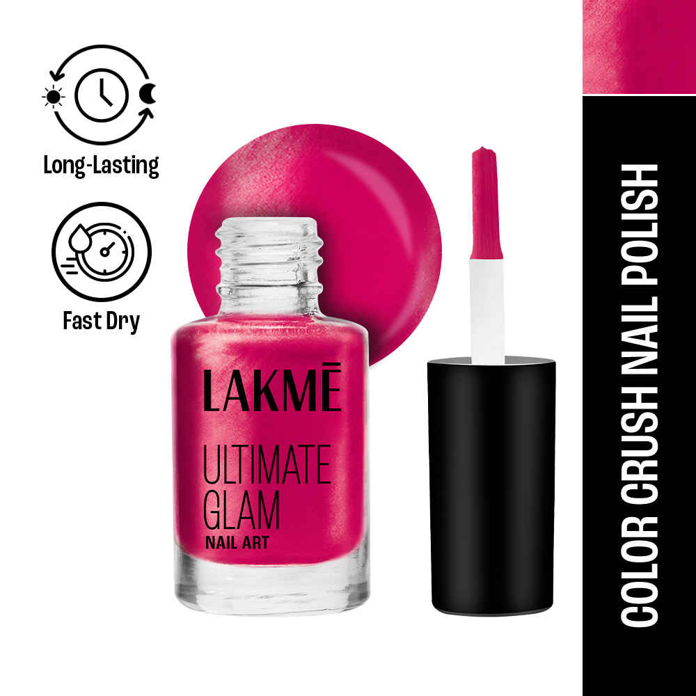 Buy Lakme Ultimate Glam Nail Art M9 6 ml - Purplle