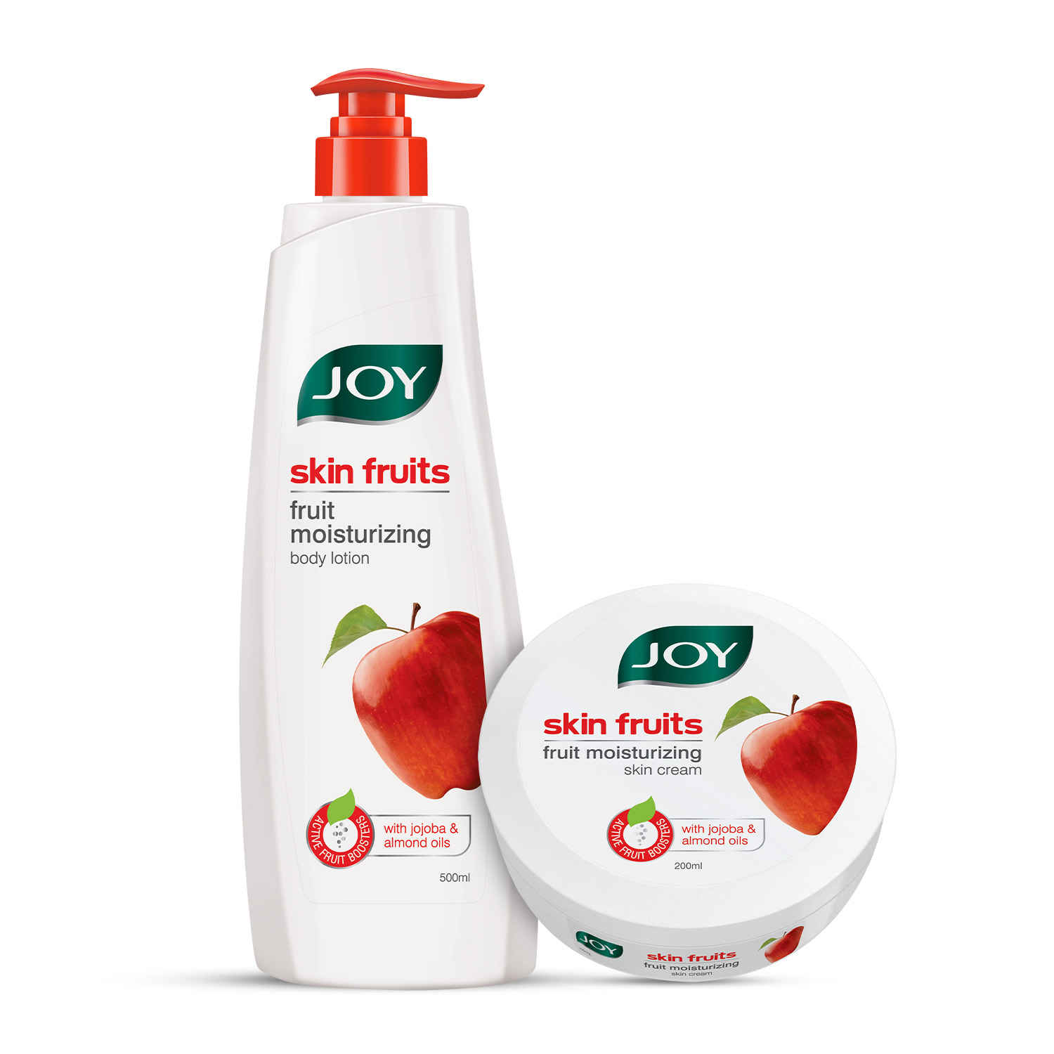 Buy Joy Skin Fruits Body Lotion 500 ml & Skin Fruits Skin Cream 200 ml (Combo Pack) - Purplle