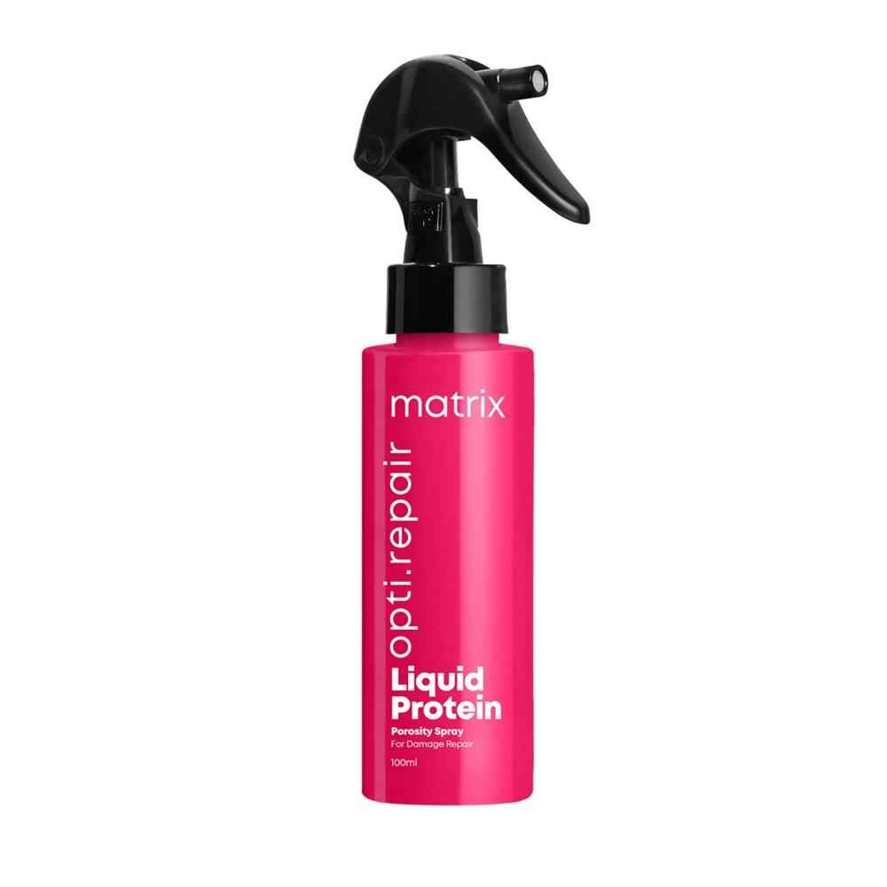 Buy Matrix Opti.Repair Professional Porosity Filling Spray Liquid Protein + Vitamin B5 Repairs Damage from 1st Use Heat Protection, 100 ml - Purplle