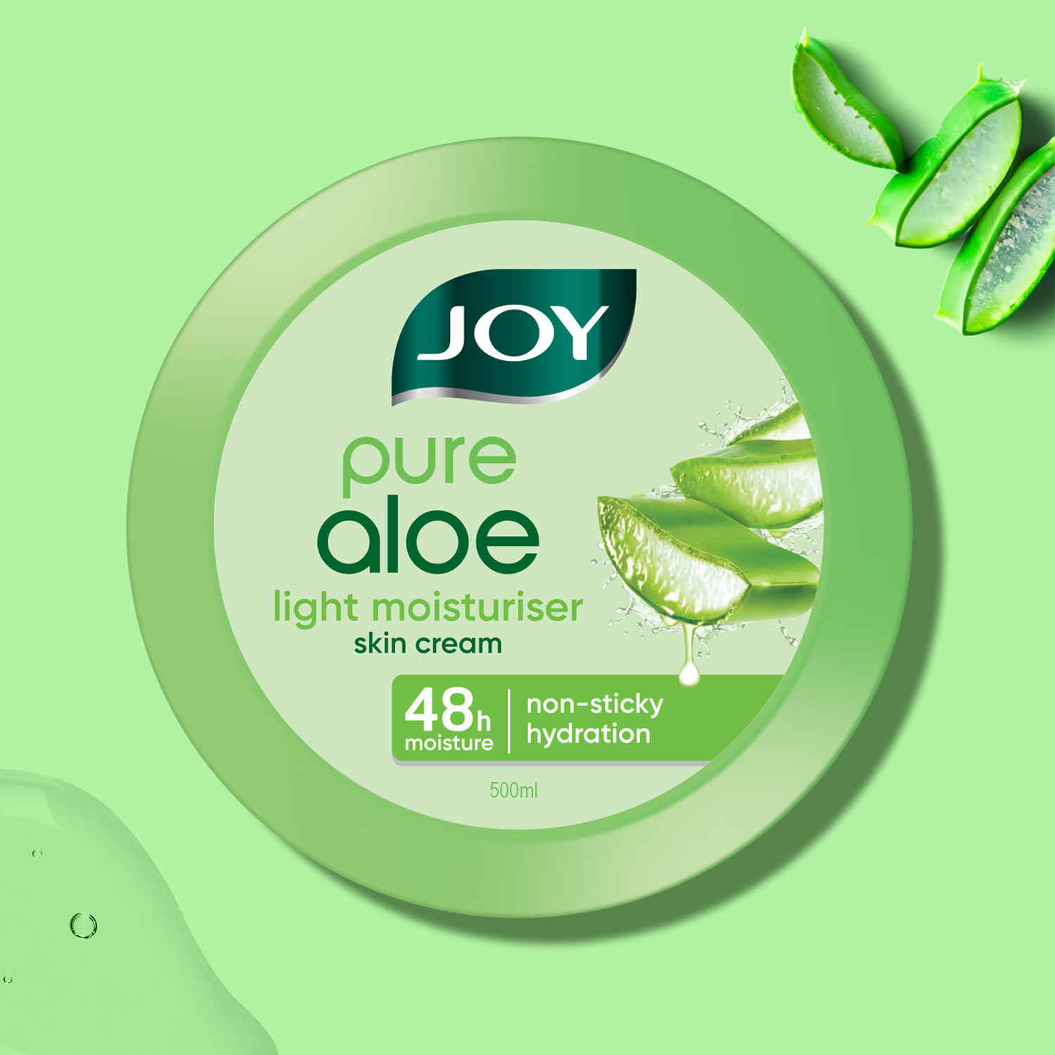 Buy Joy Pure Aloe Multi Benefit Aloe Vera Skin Cream (500 ml) - Purplle