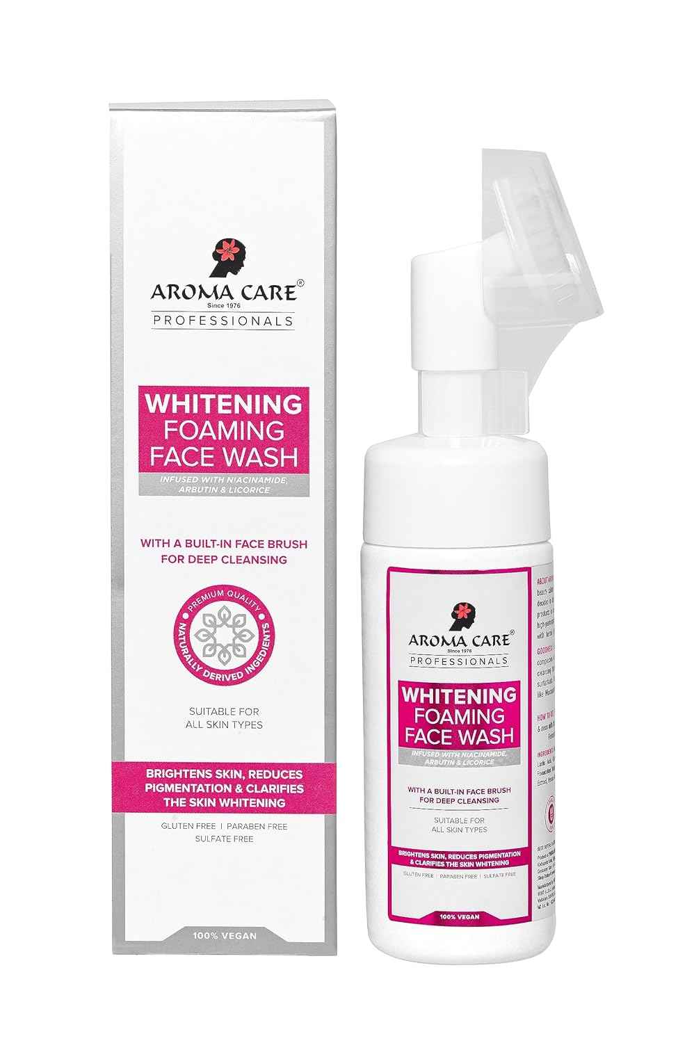 Buy Aroma Care Whitening Foaming Face Wash 150 ml - Purplle