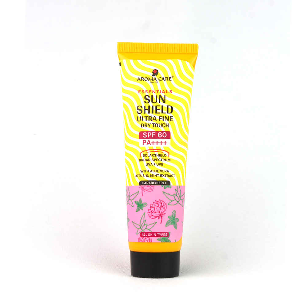 Buy Aroma Care Sun Shield Ultra Fine Dry Touch SPF 60 PA++++ 50 ml - Purplle