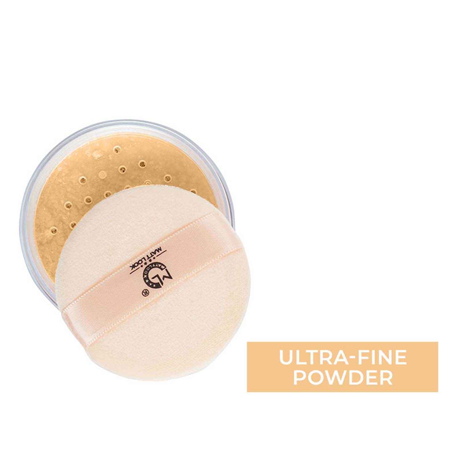 Buy Mattlook Face Makeup Banana Luxury Loose Powder Translucent, Ivory (12 gm) - Purplle