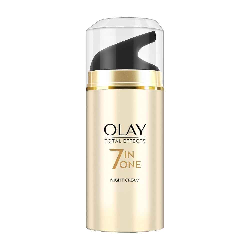 Buy Olay Night Cream Total Effects 7 in 1, Anti-Ageing Moisturiser, 20 gm - Purplle